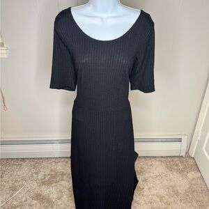 Bravissimo Black Sequin Midi Dress
